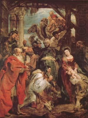 THe Adoration of The Magi (mk27), Peter Paul Rubens